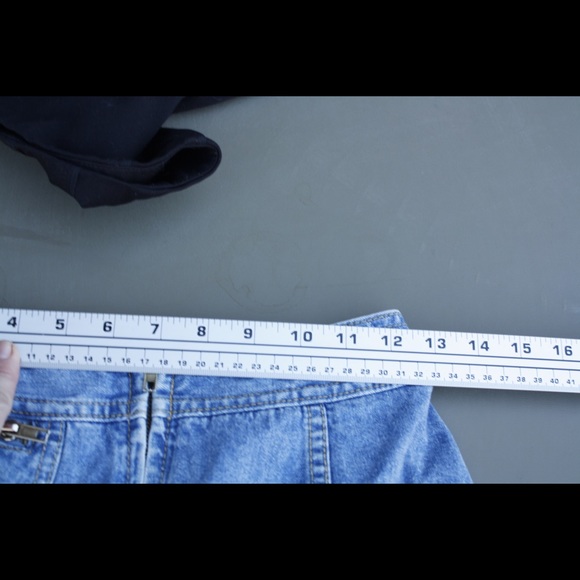 Vintage Paris Blues Demin Zip Up Mini 🌵7 - Picture 8 of 8